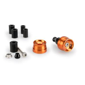 Bar ends PUIG SPEED 21016T portocaliu UNIVERSAL M6 13-18mm.