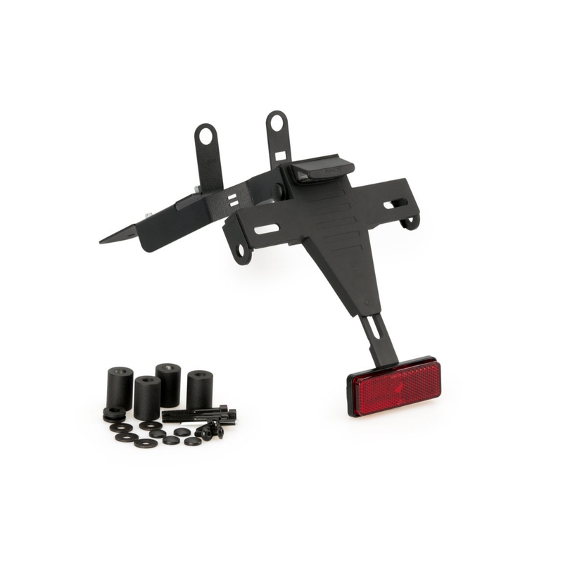 Adjustable license support PUIG Negru