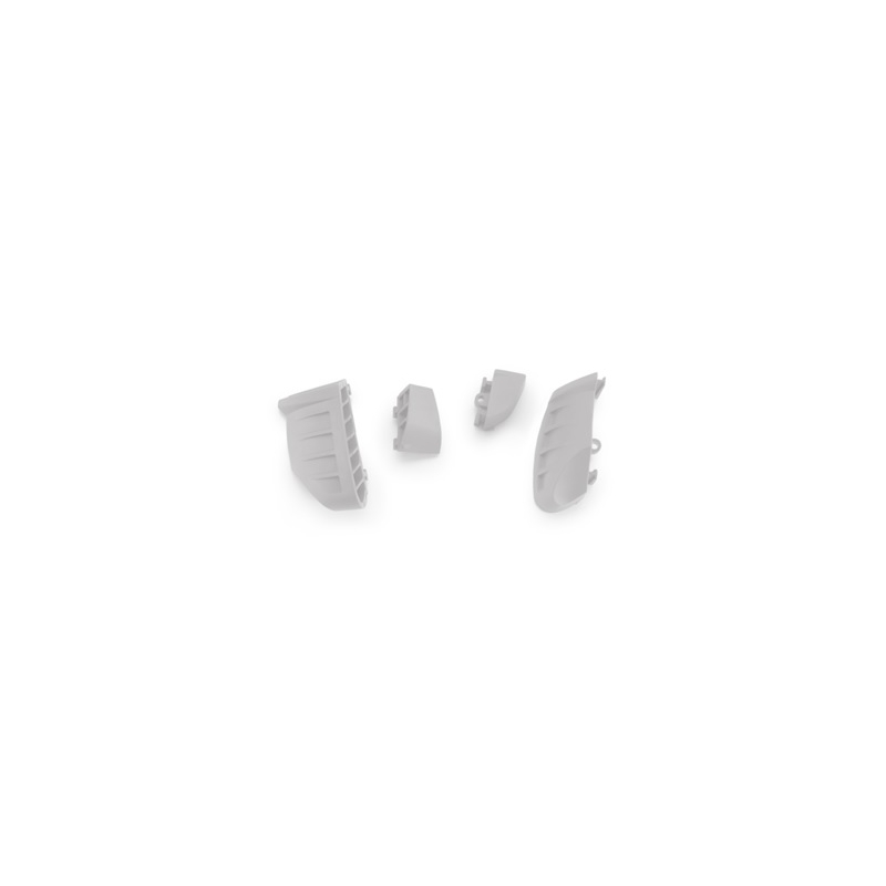 Spare rubber ends PUIG PRO 2.0 Negru