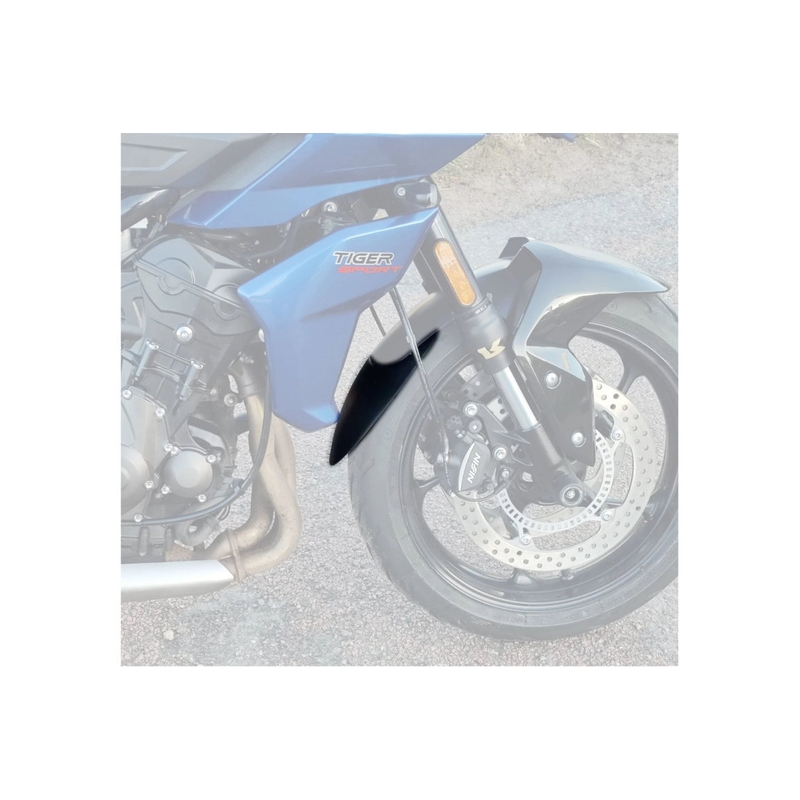 Front fender extension PUIG Negru