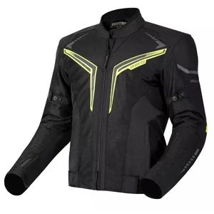 Jachetă de motociclist Ozone Flow negru-galben-fluo
