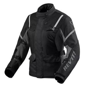 Jachetă de motocicletă Revit Horizon 3 H2O negru și alb pentru femei