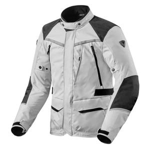 Jachetă pentru motociclete Revit Voltiac 3 H2O negru-argintiu