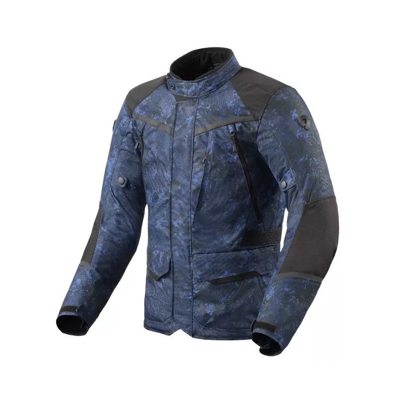 Revit Voltiac 3 H2O camuflaj albastru jachetă de motocicletă camuflaj albastru lichidare