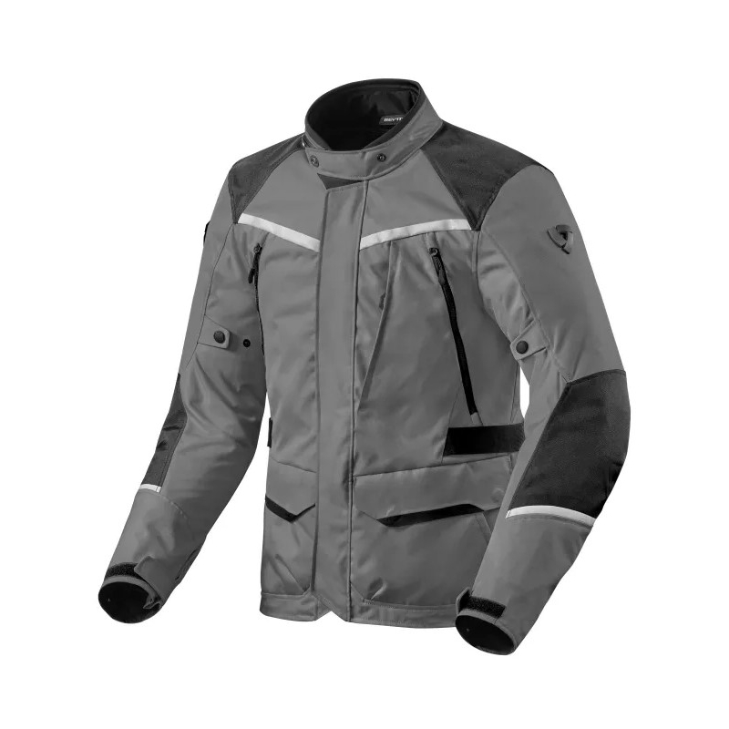 Jachetă pentru motociclete Revit Voltiac 3 H2O gri-negru