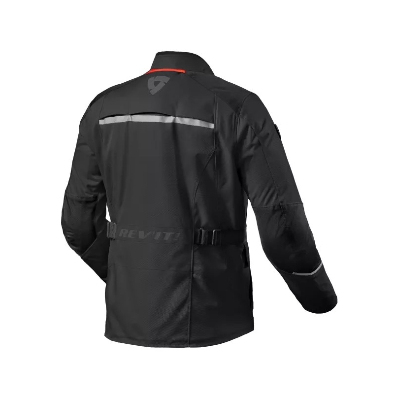 Revit Voltiac 3 H2O Negru-Argintiu Jacheta pentru motociclete Revit Voltiac 3 H2O Negru-Argintiu