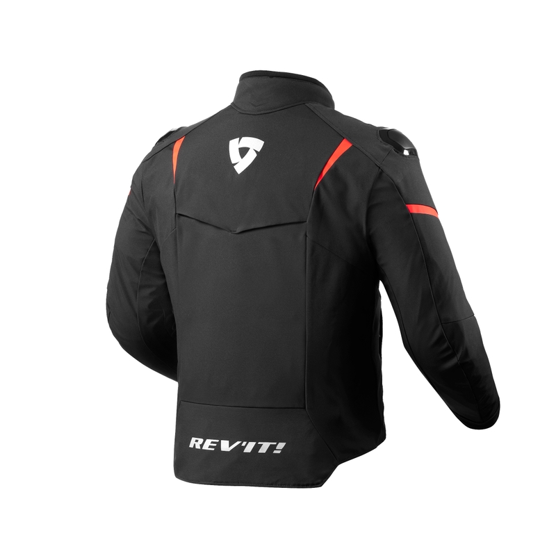 Revit Hyperspeed 2 H2O jachetă de motocicletă negru-roșu-fluo lichidare