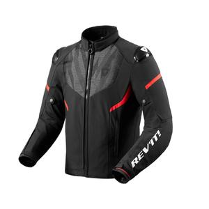 Revit Hyperspeed 2 H2O jachetă de motocicletă negru-roșu-fluo