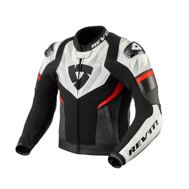 Revit Hyperspeed 2 Air jachetă de motocicletă albă și neagră lichidare