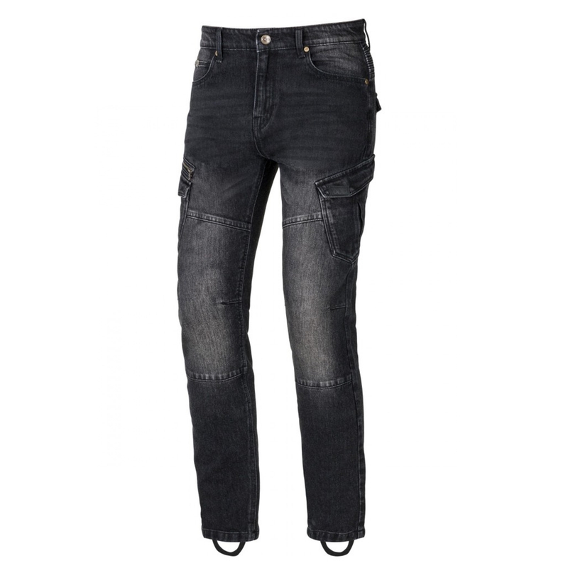 Blugi pentru motociclete SECA Badlands DYN negru lichidare