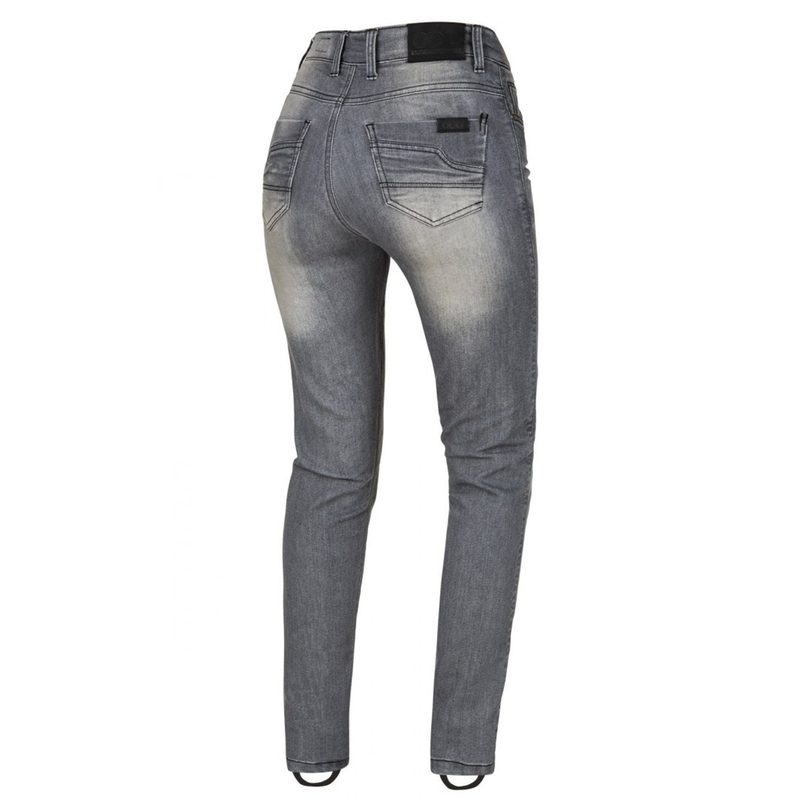 Blugi moto pentru femei SECA Trinity COR gri lichidare