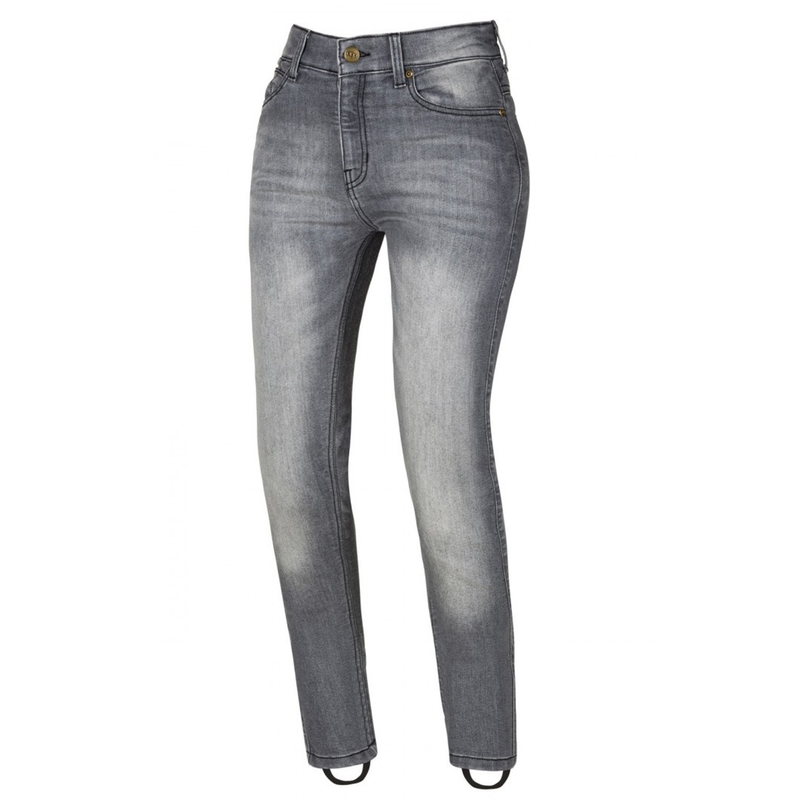 Blugi moto pentru femei SECA Trinity COR gri lichidare
