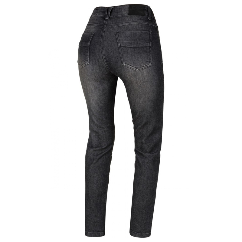 Blugi moto pentru femei SECA Delta One negru lichidare
