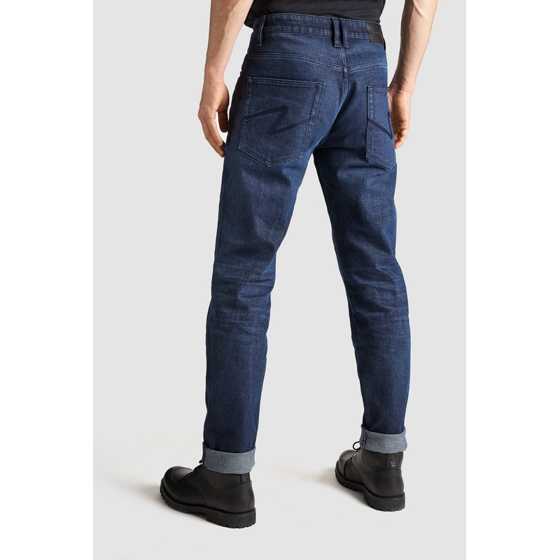 Blugi moto PANDO MOTO MOTO Arnie Slim albastru lichidare