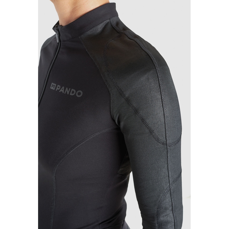 Motocicletă pentru femei corp PANDO MOTO Shell WW negru lichidare
