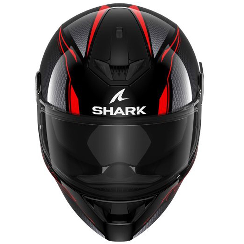 Cască integrală pentru motociclete SHARK D-SKWAL 2 Cadium negru-roșu