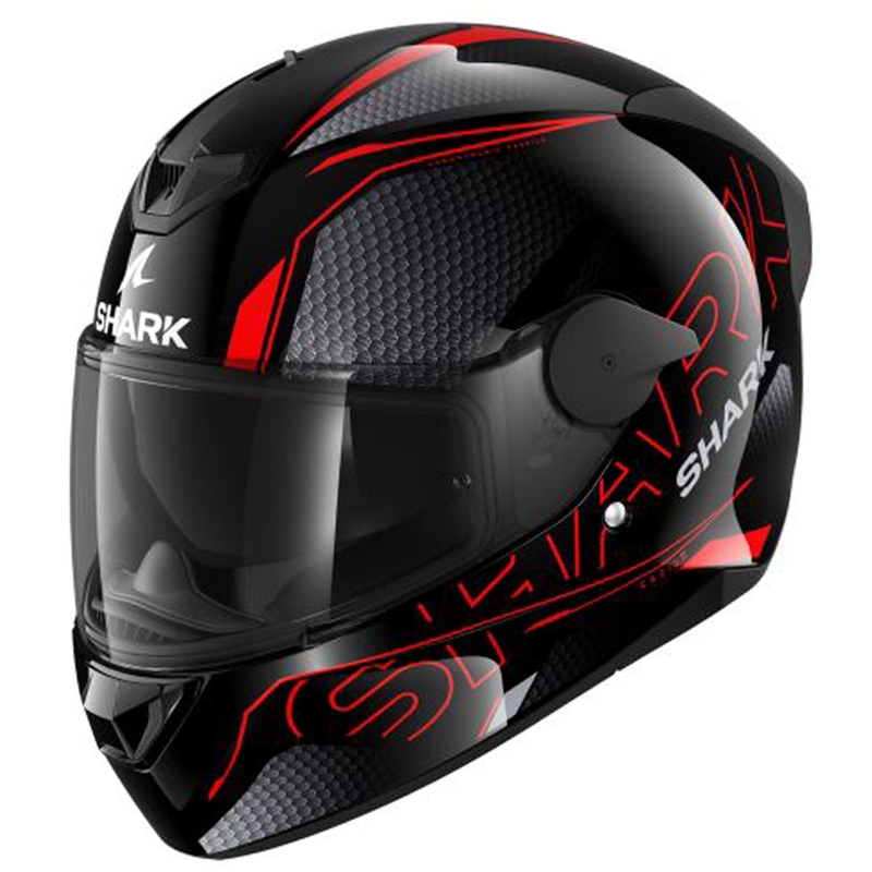 Cască integrală pentru motociclete SHARK D-SKWAL 2 Cadium negru-roșu