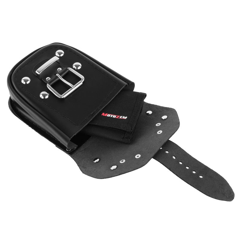 Buzunar din piele pentru portbagajul motocicletei RSA-1B