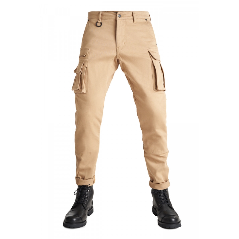 PANDO MOTO Desert Desert Pantaloni moto Cargo bej