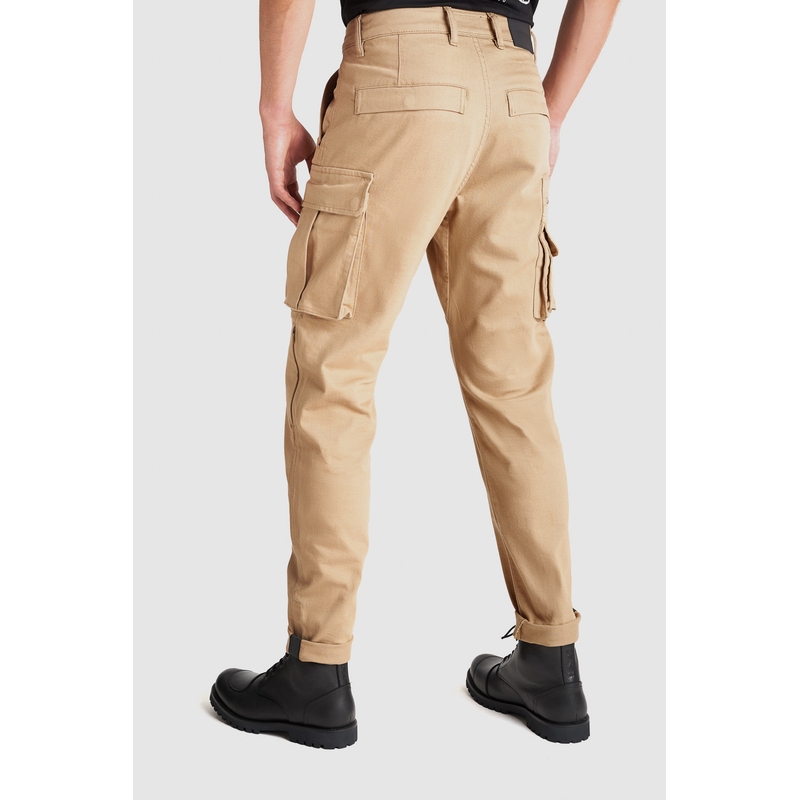 PANDO MOTO Desert Desert Pantaloni moto Cargo bej