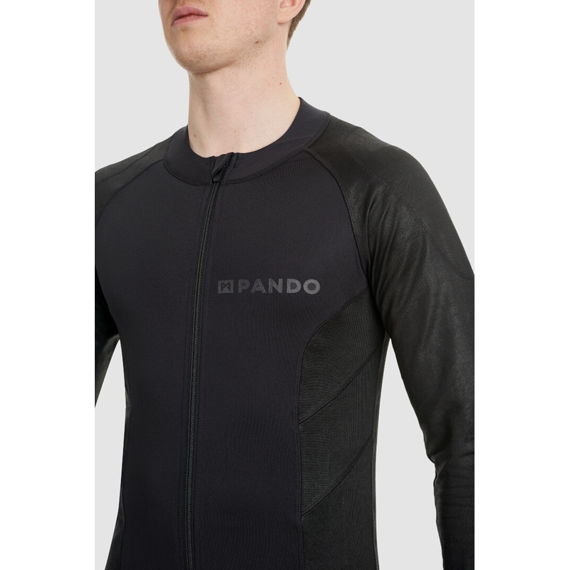 Tricou moto PANDO MOTO MOTO Shell UH 03 negru lichidare