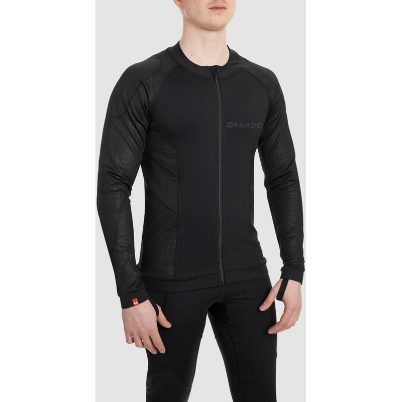Tricou moto PANDO MOTO MOTO Shell UH 03 negru lichidare