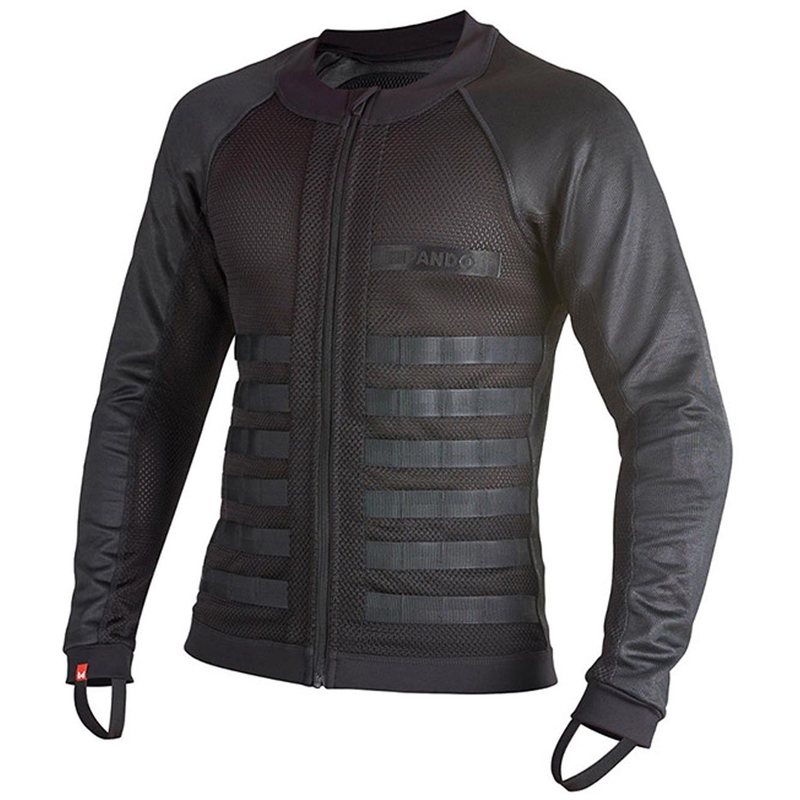 PANDO MOTO Jacheta Commando UH negru lichidare