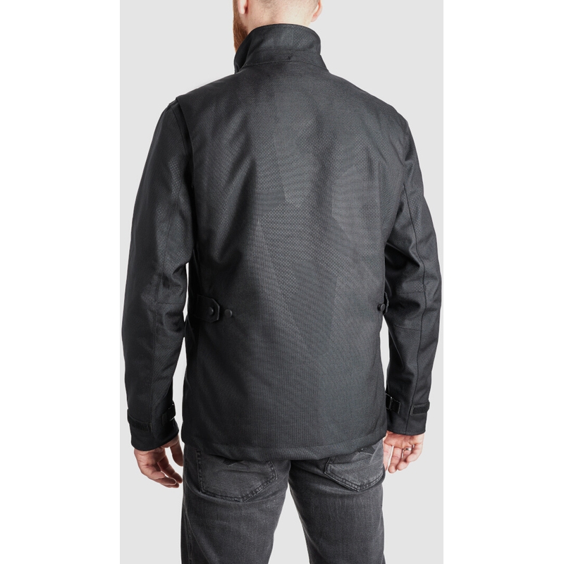Jachetă de motocicletă PANDO MOTO M65 WP negru lichidare