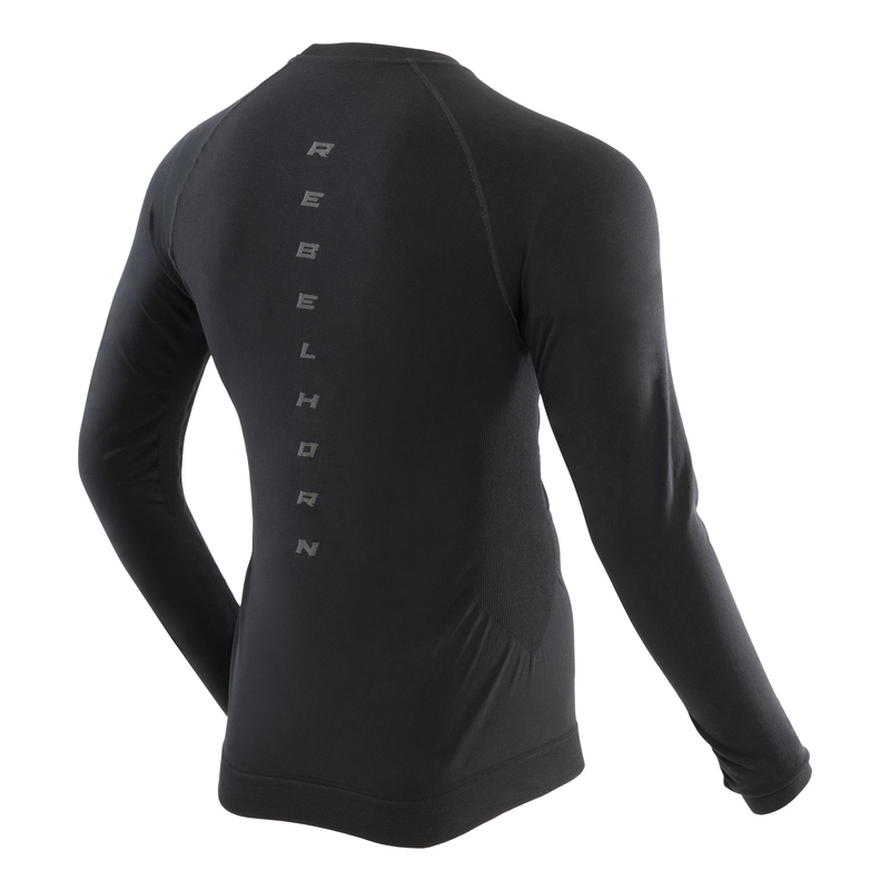 Rebelhorn Freeze II tricou termic negru