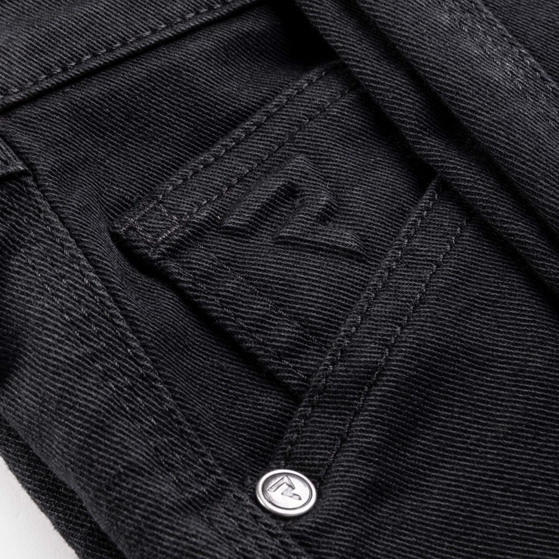 Rebelhorn Vandal Vandal Twill Negru Blugi de motocicletă lichidare
