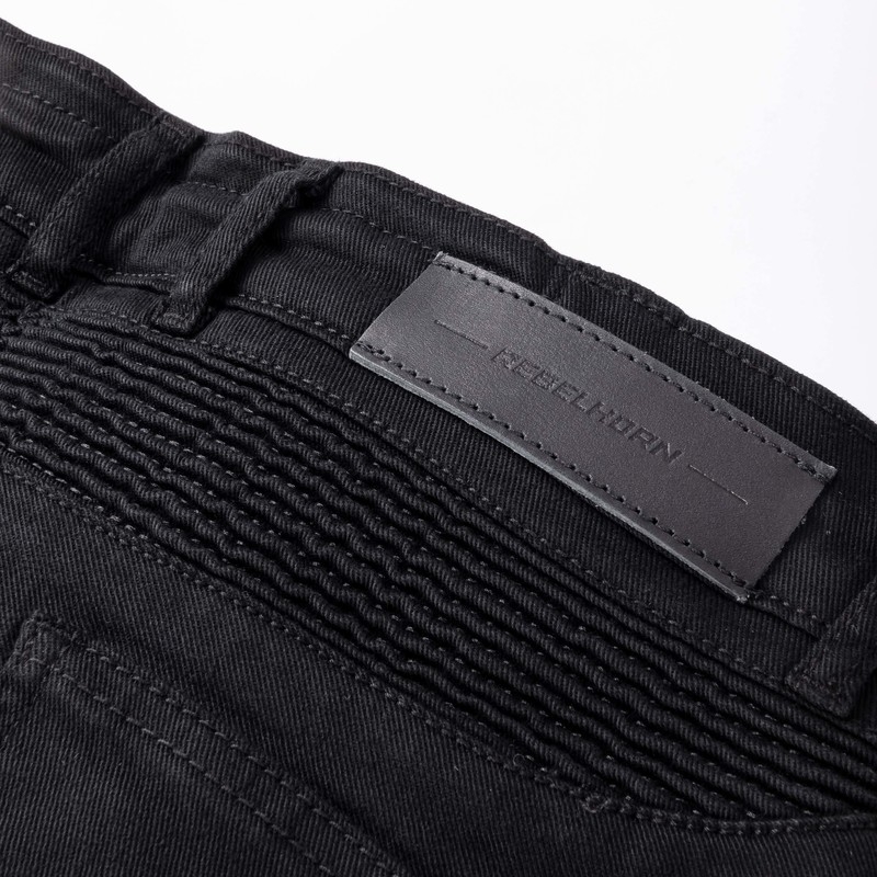 Rebelhorn Vandal Vandal Twill Negru Blugi de motocicletă lichidare