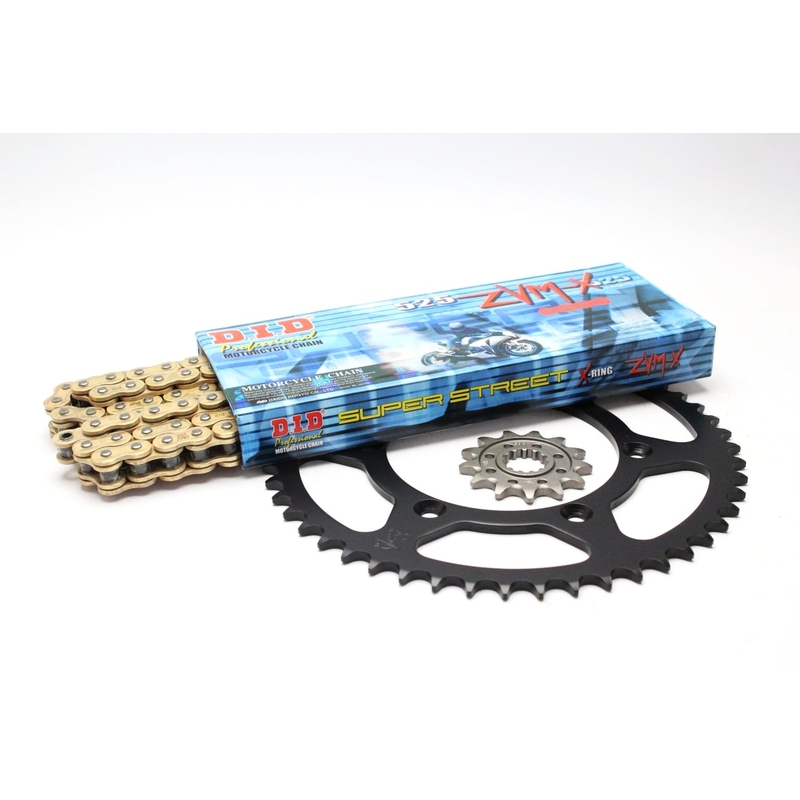Kit de lant D.I.D + JT ZVM-X serie in gold color