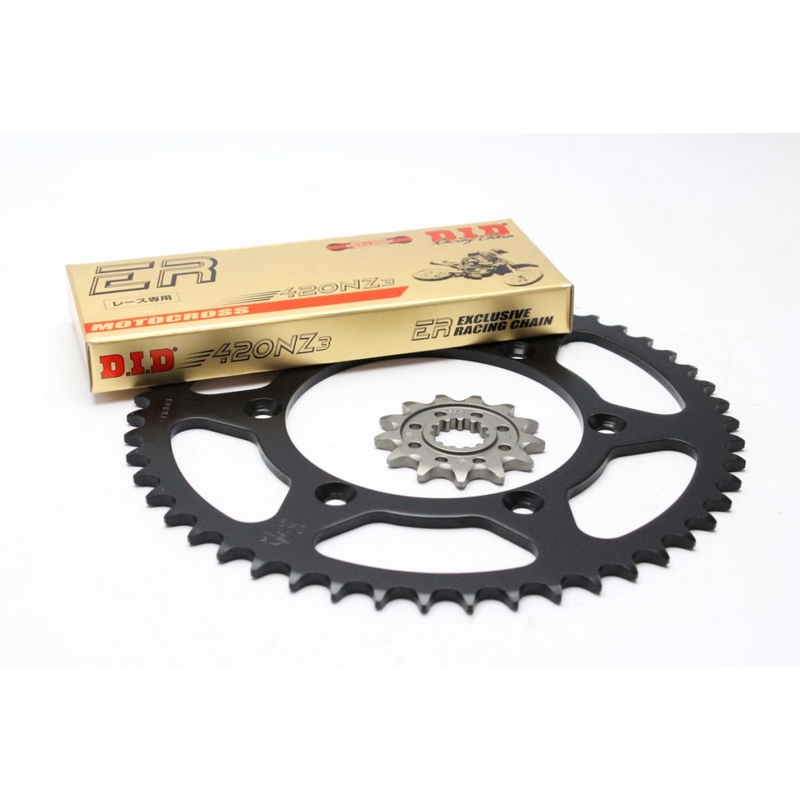 Kit de lant D.I.D + JT NZ3 serie auriu/negru