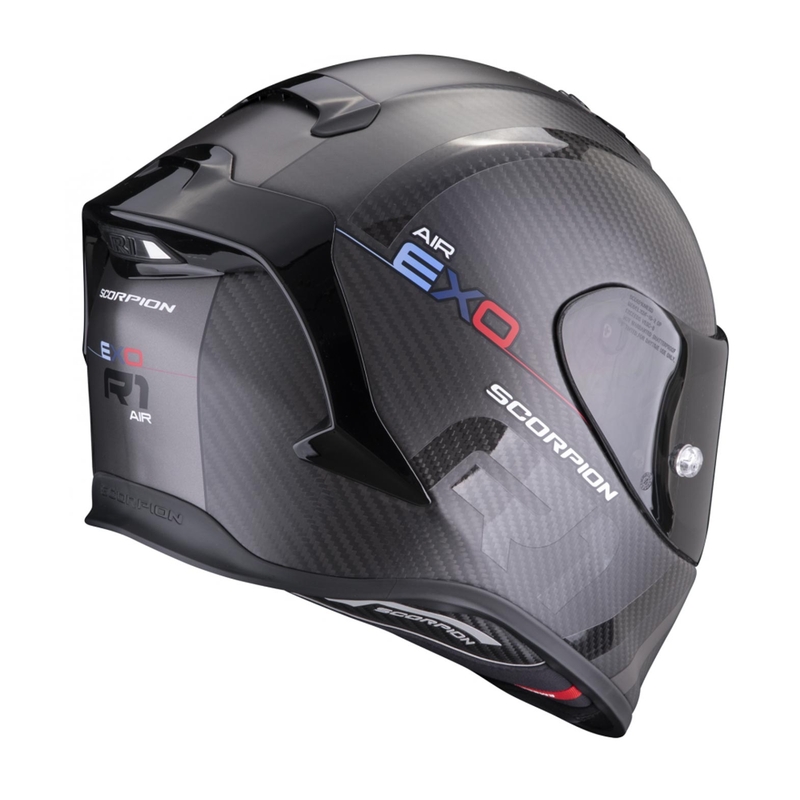 Cască integrală Scorpion EXO-R1 EVO Carbon Air MG negru-argintiu