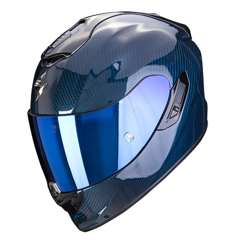 Cască integrală Scorpion EXO-1400 EVO Carbon Air albastru