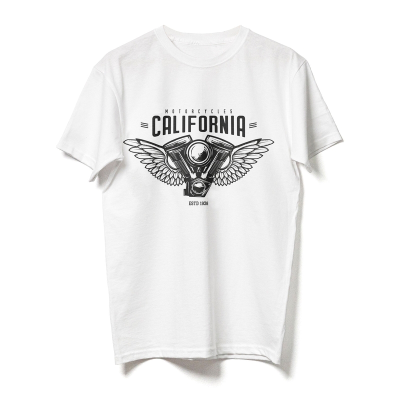 Tricou RSA California alb lichidare