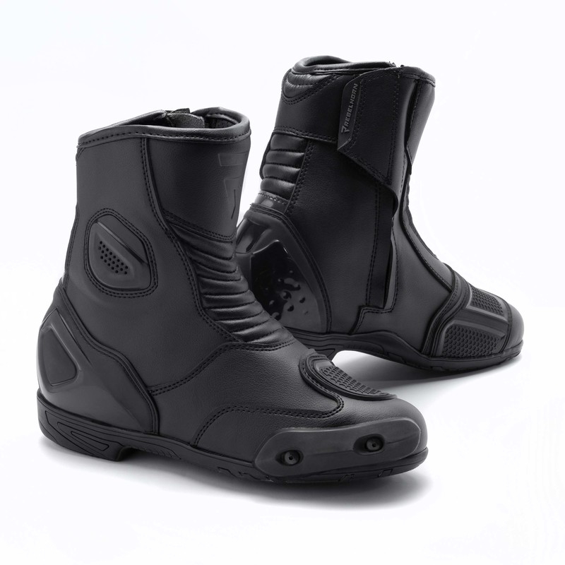 Cizme de motocicletă Rebelhorn Trip ST Short Black lichidare