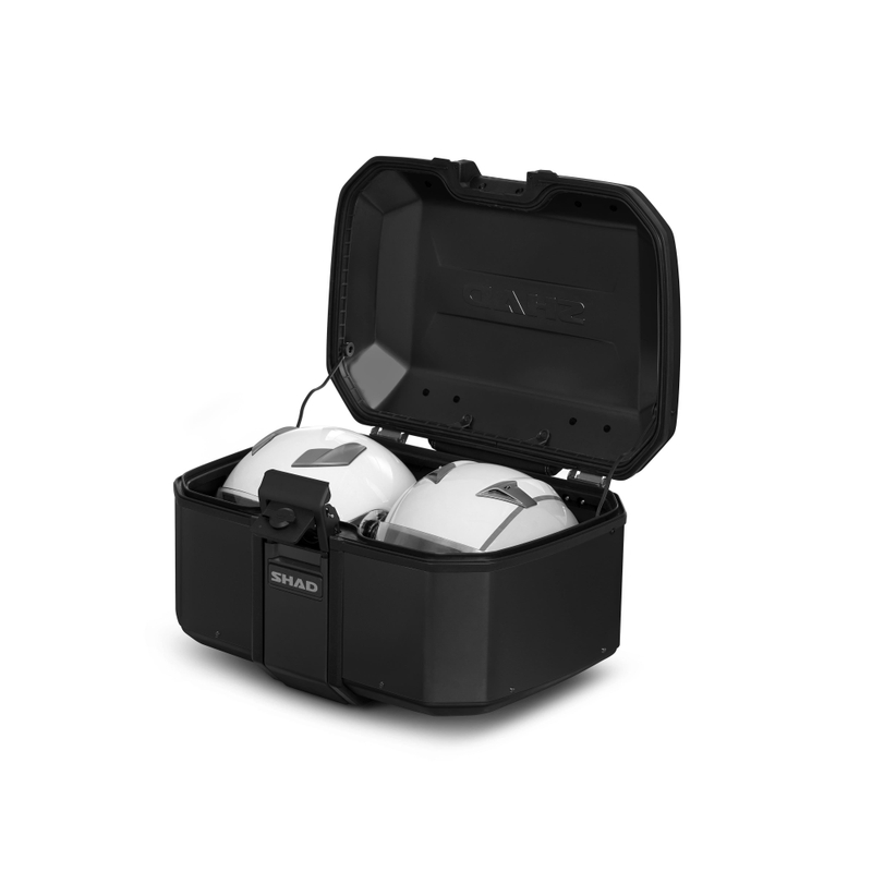 Cutie centrala aluminiu SHAD Terra TR55 PURE BLACK lichidare