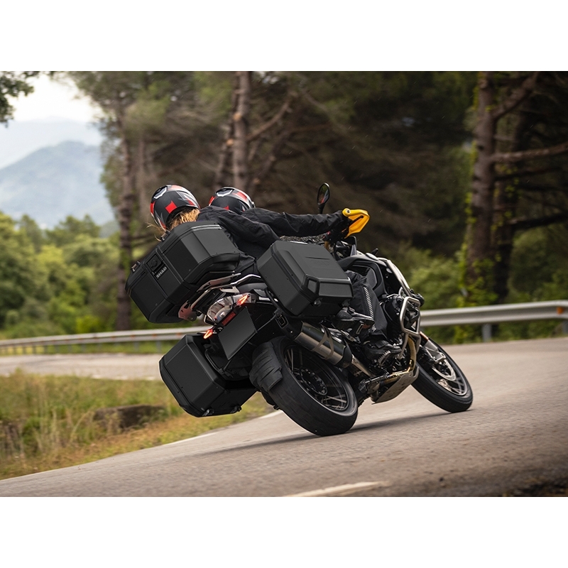 Cutie centrala aluminiu SHAD Terra TR55 PURE BLACK lichidare