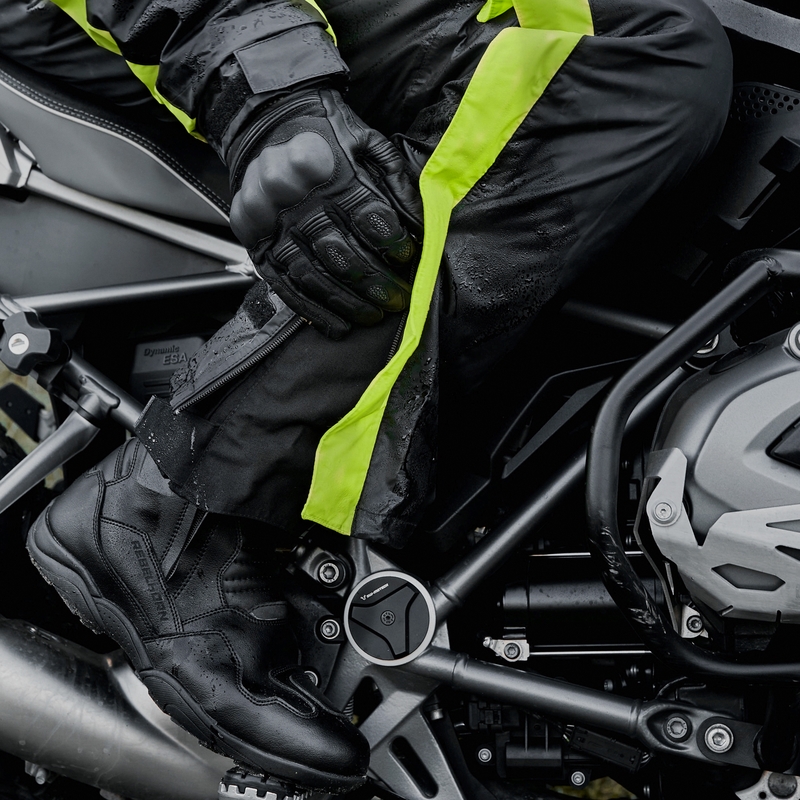 Rebelhorn Travel Rainsuit negru-galben-fluo