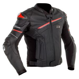 Jachetă pentru motociclete RICHA Mugello 2 negru-roșu lichidare