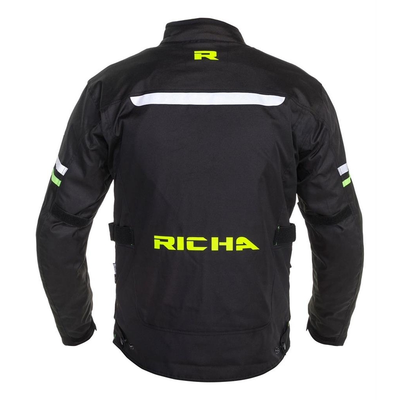 Jachetă de motocicletă RICHA Buster WP Long negru-galben-fluo lichidare