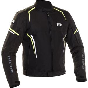 Jachetă pentru motociclete RICHA Gotham 2 negru-galben-fluo lichidare