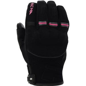 Mănuși de motocicletă pentru femei RICHA Scope negru și roz lichidare