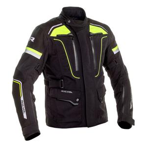 Jachetă pentru motociclete RICHA Infinity 2 Pro negru-galben-fluo lichidare