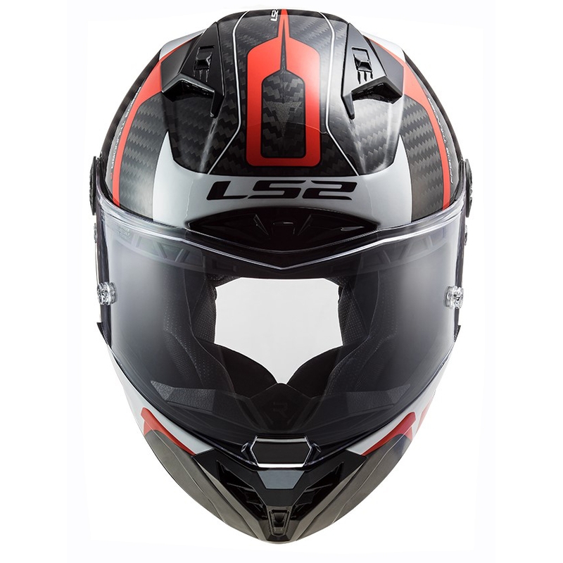 LS2 FF805 Thunder C Racing1 cască de motocicletă integrală LS2 FF805 Thunder C Racing1 negru-alb-roșu