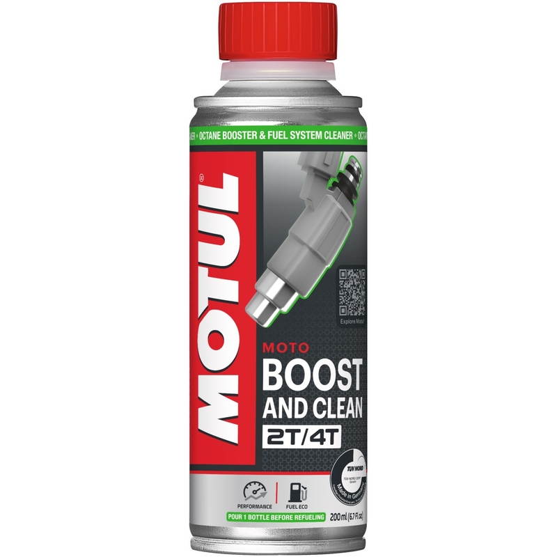 Soluție de curățare a combustibilului Motul Boost and Clean 200 ml