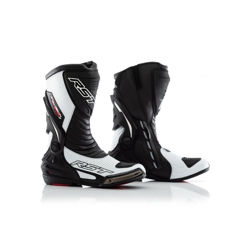 RST Tractech Evo III Sport CE negru și alb cizme de motocicletă RST Tractech Evo III Sport CE lichidare