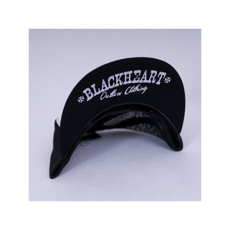 Inimă neagră Șapcă de comandant negru