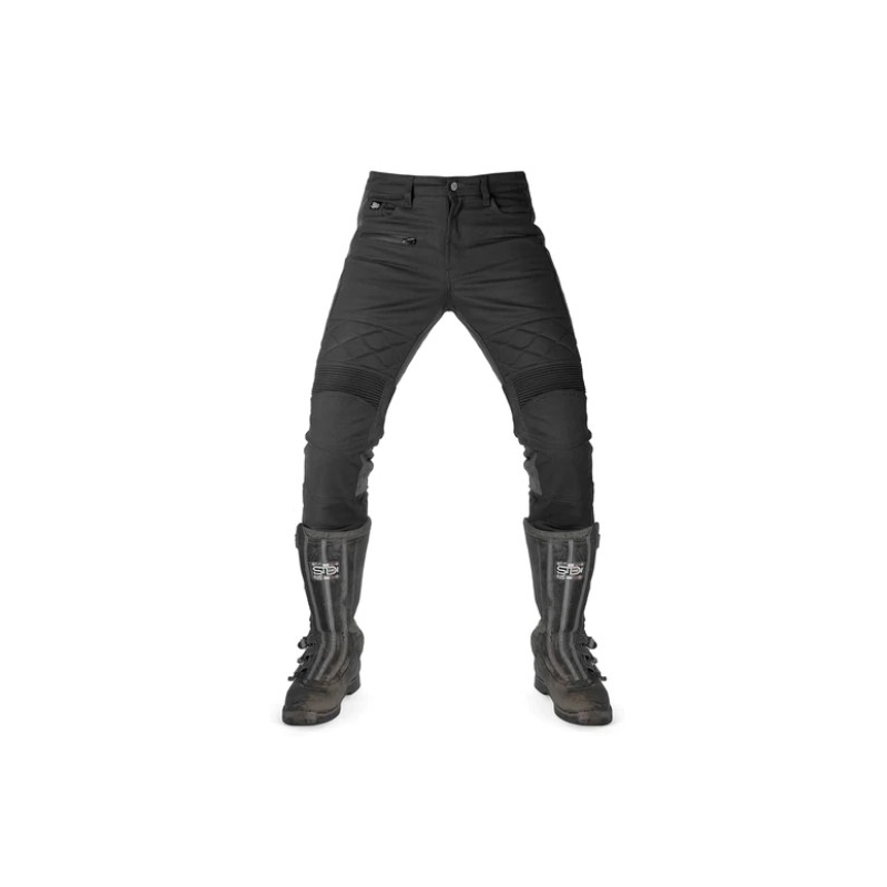 Pantaloni de motocicletă Fuel Sergeant 2 negru
